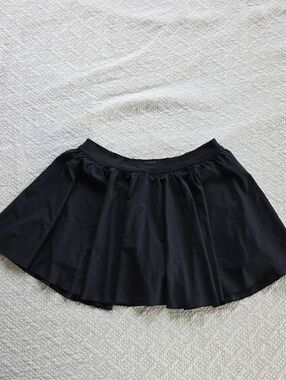 aerie Black Skater Circle Skirt XL